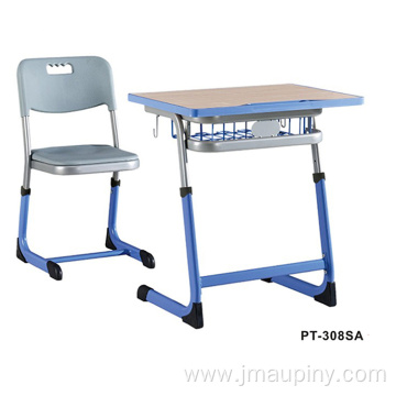 (Furniture) Adjustable school table and chair